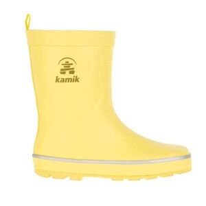 Kamik Kids Yellow Waterproof Boots